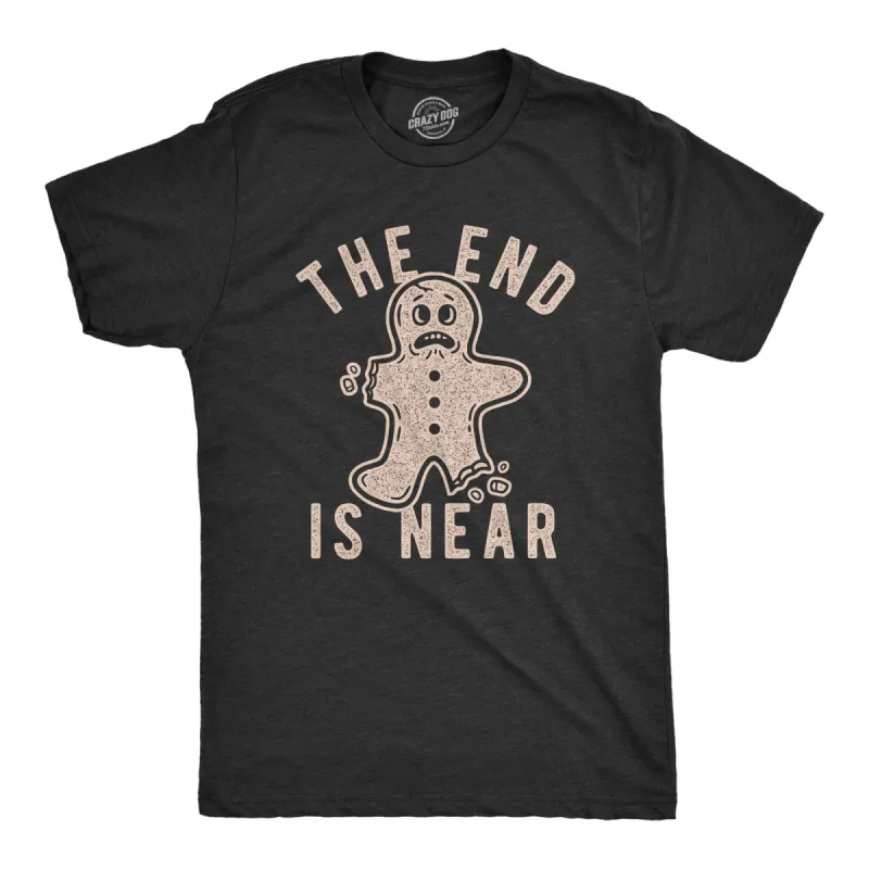 The End Is Near Gingerbread Men's T Shirt sold by Crazy Dog T-Shirts