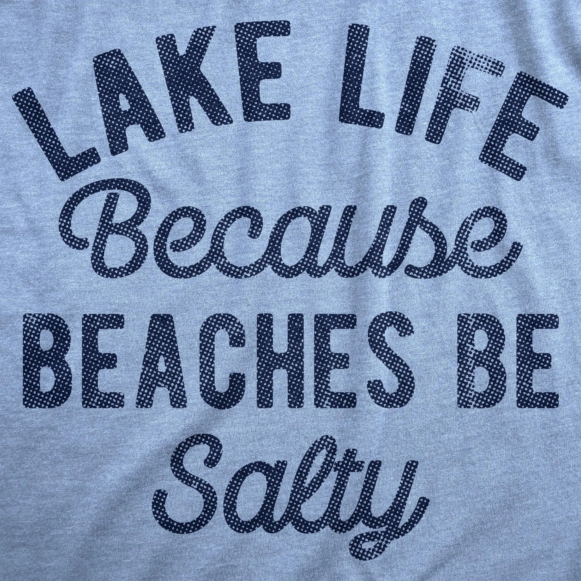 Lake Life Women's T Shirt sold by Crazy Dog T-Shirts product image thumbnail 2