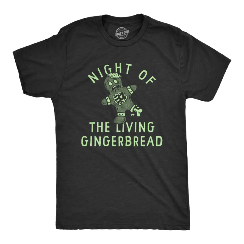Night Of The Living Gingerbread Men's T Shirt sold by Crazy Dog T-Shirts