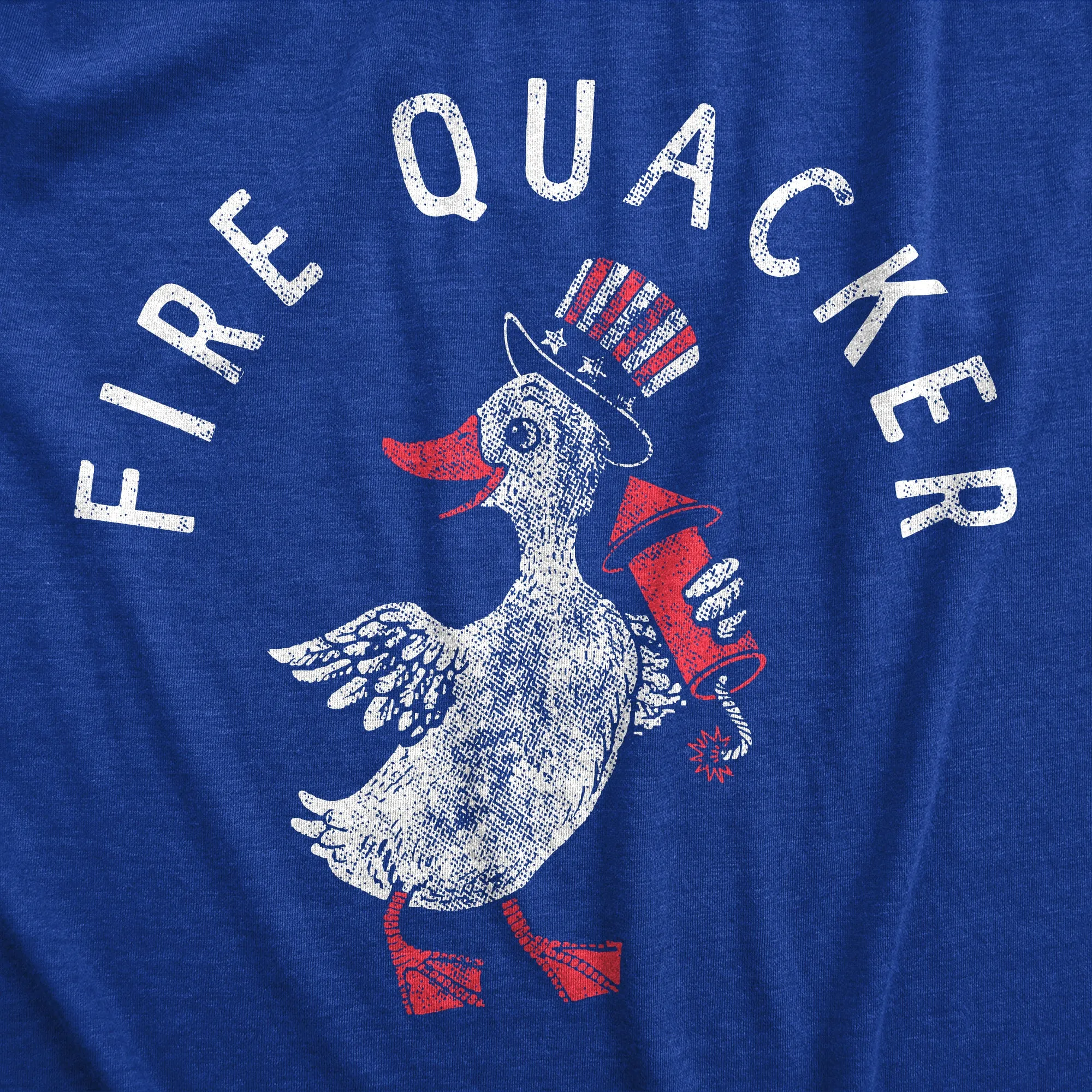 Fire Quacker Men's T Shirt sold by Crazy Dog T-Shirts product image thumbnail 2