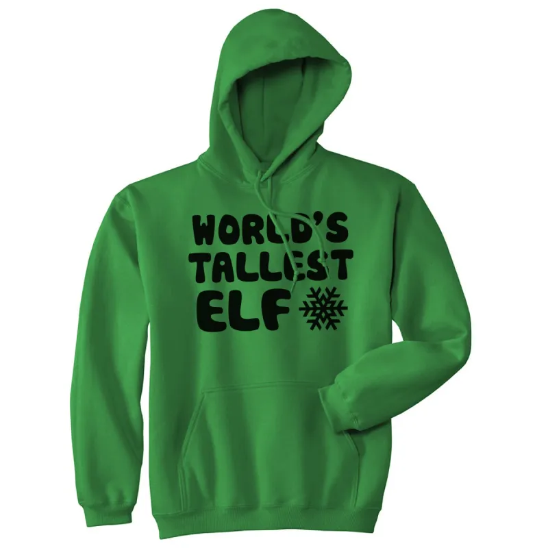 World's Tallest Elf Hoodie sold by Crazy Dog T-Shirts