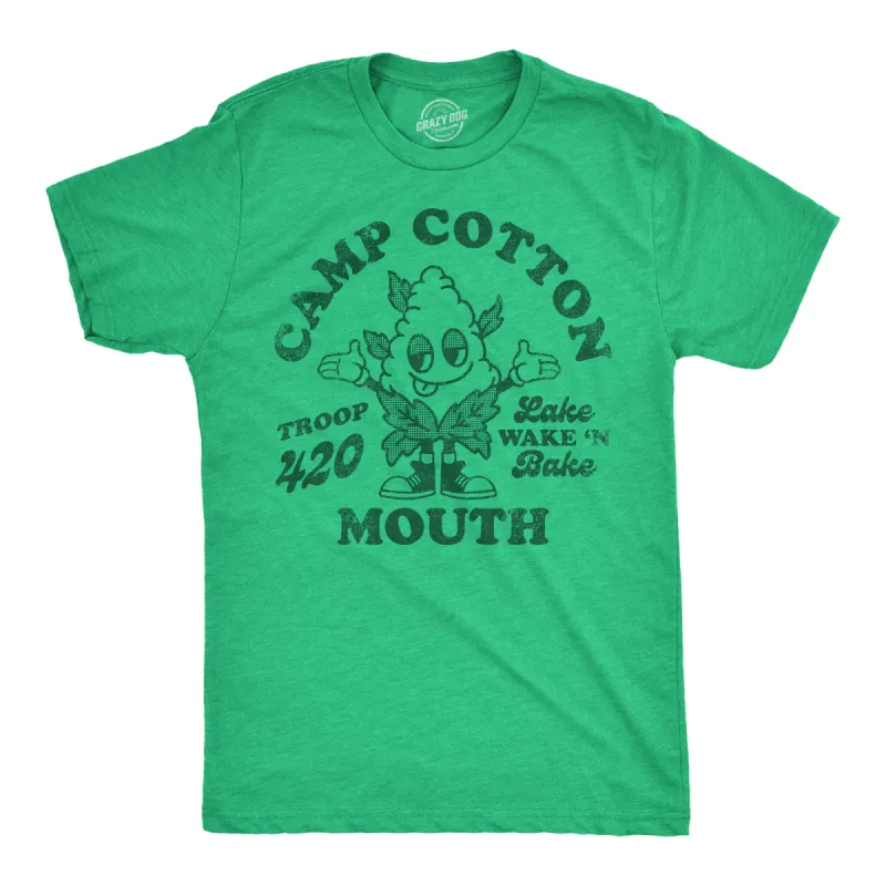 Camp Cotton Mouth Men's T Shirt sold by Crazy Dog T-Shirts
