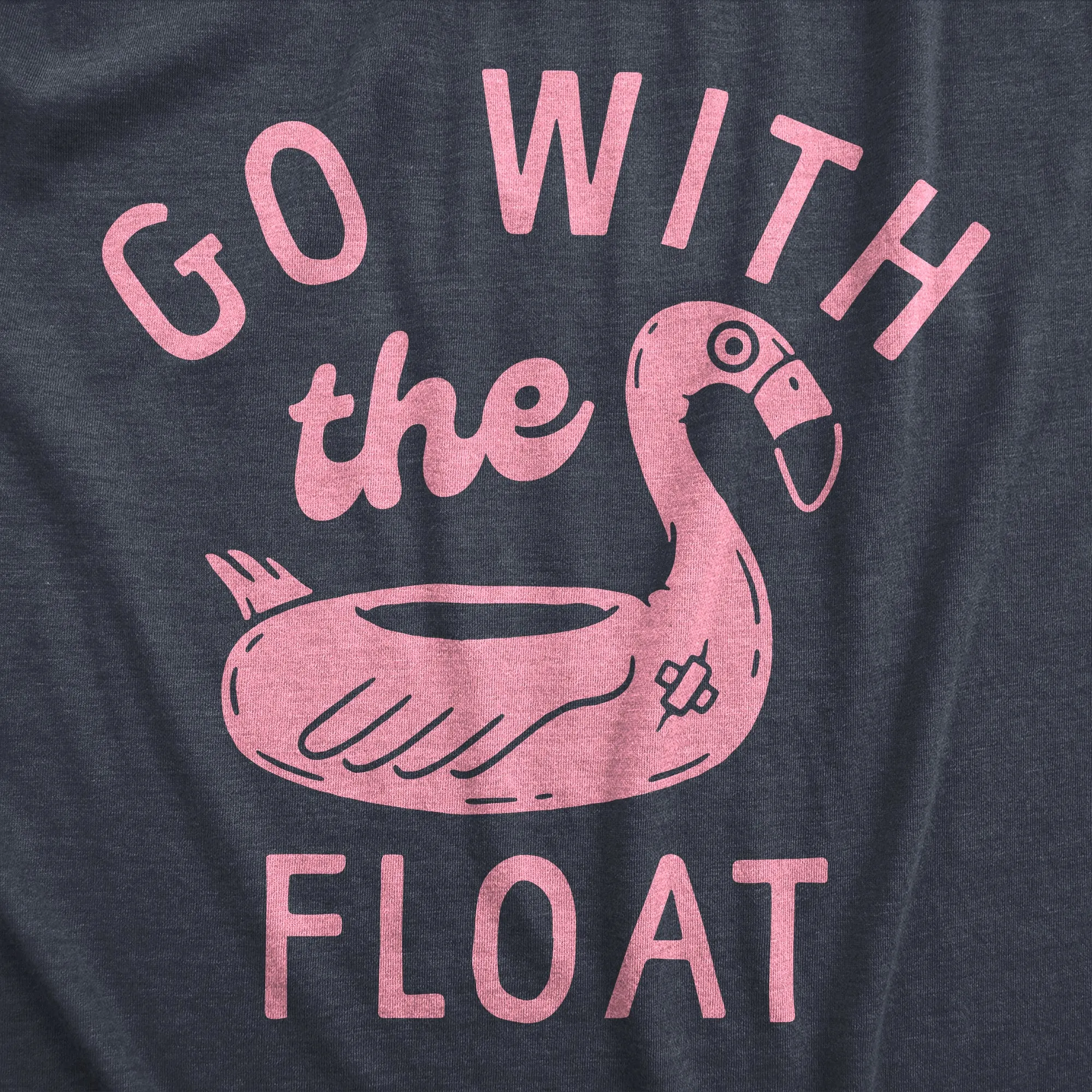 Go With The Float Women's T Shirt sold by Crazy Dog T-Shirts product image thumbnail 2