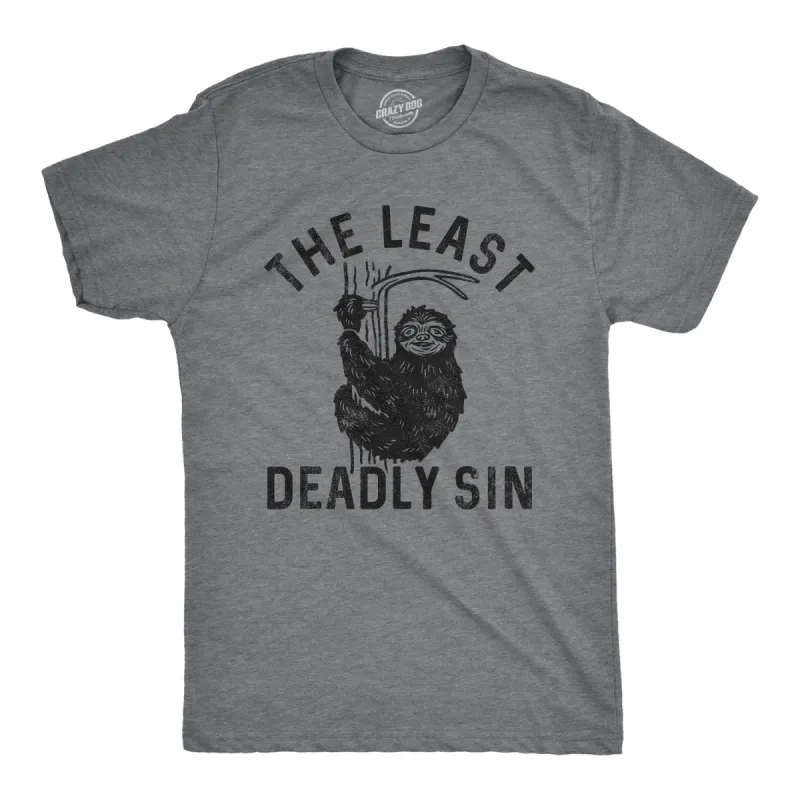 The Least Deadly Sin Men's T Shirt sold by Crazy Dog T-Shirts