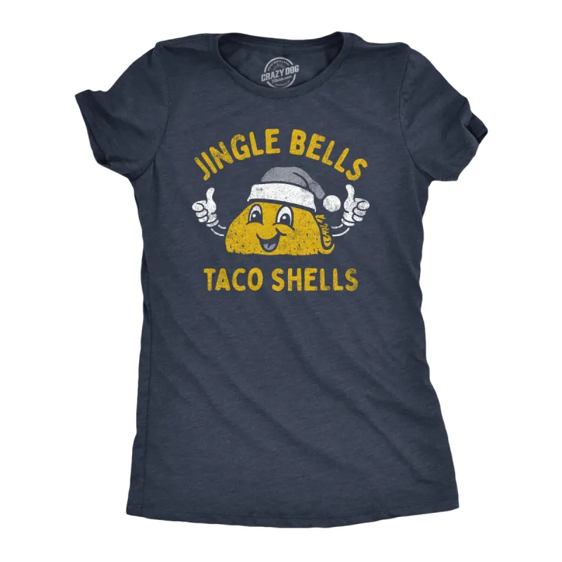 Jingle Bells Taco Shells Women's T Shirt sold by Crazy Dog T-Shirts