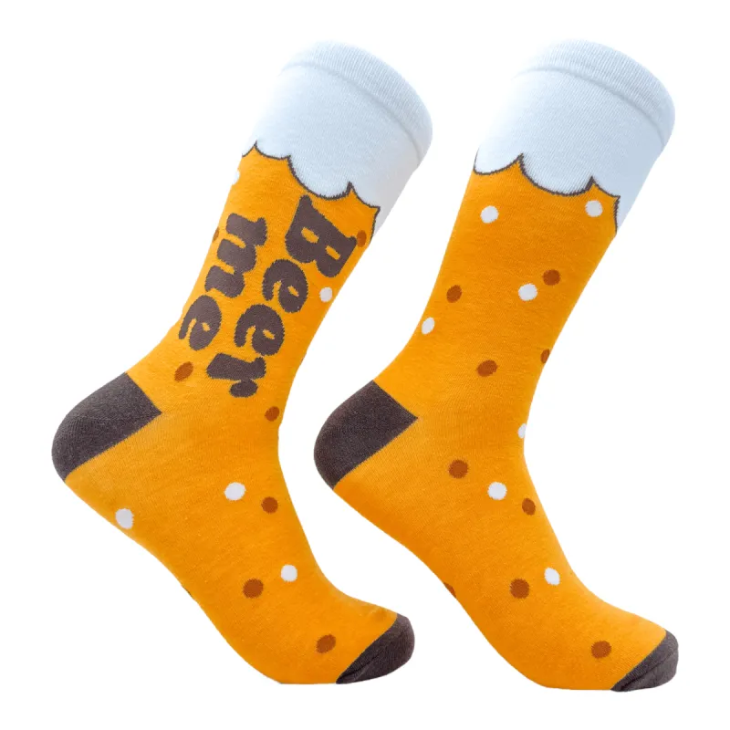 Men's Beer Me Socks sold by Crazy Dog T-Shirts