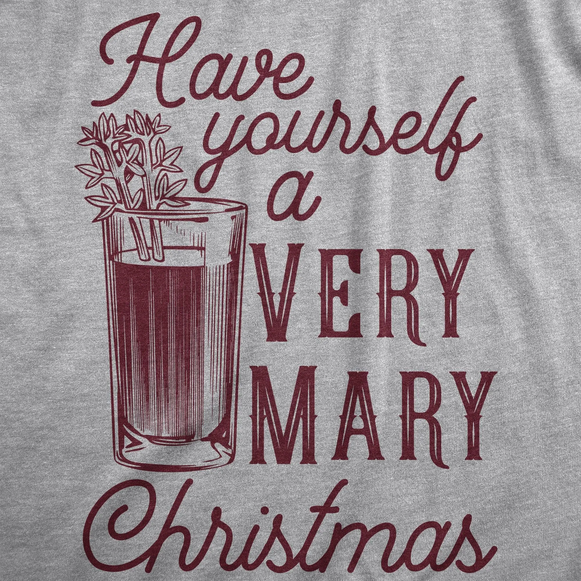 Have Yourself A Very Mary Christmas Men's T Shirt sold by Crazy Dog T-Shirts product image thumbnail 2
