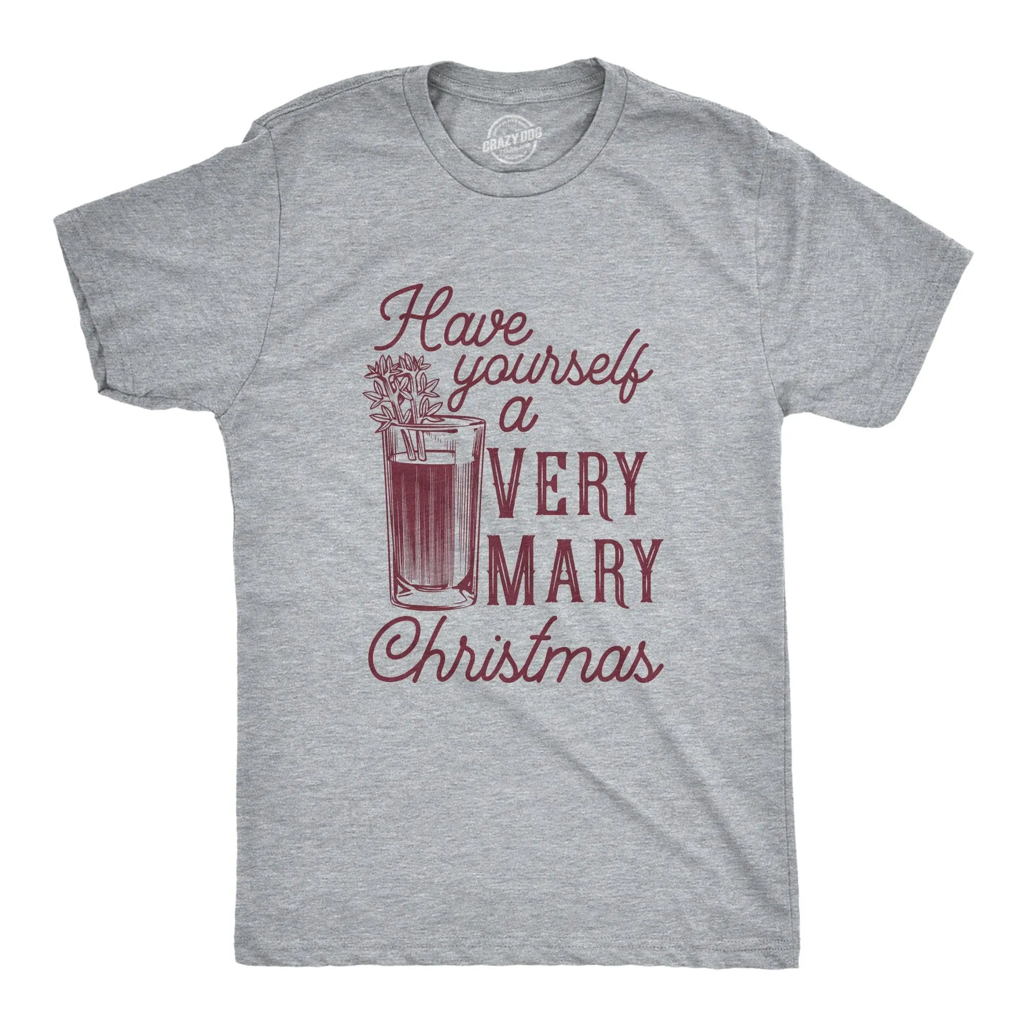 Have Yourself A Very Mary Christmas Men's T Shirt sold by Crazy Dog T-Shirts