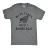 Were Gonna Need A Bigger Boat Men's T Shirt sold by Crazy Dog T-Shirts