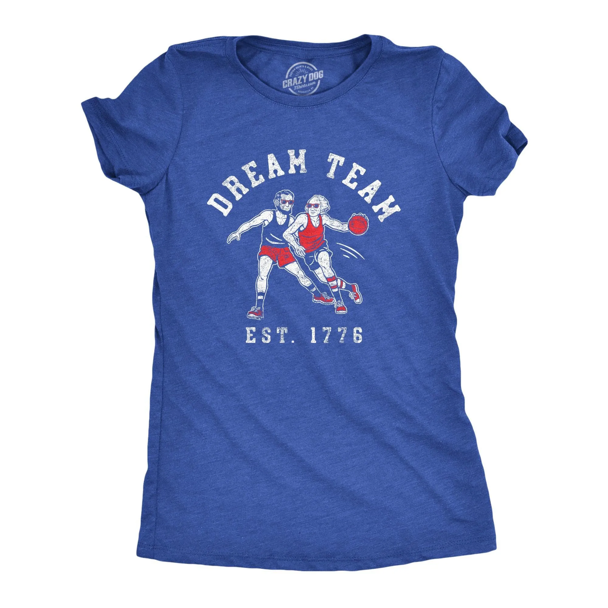 Dream Team 1776 Women's T Shirt sold by Crazy Dog T-Shirts