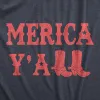 Merica Yall Men's T Shirt sold by Crazy Dog T-Shirts
