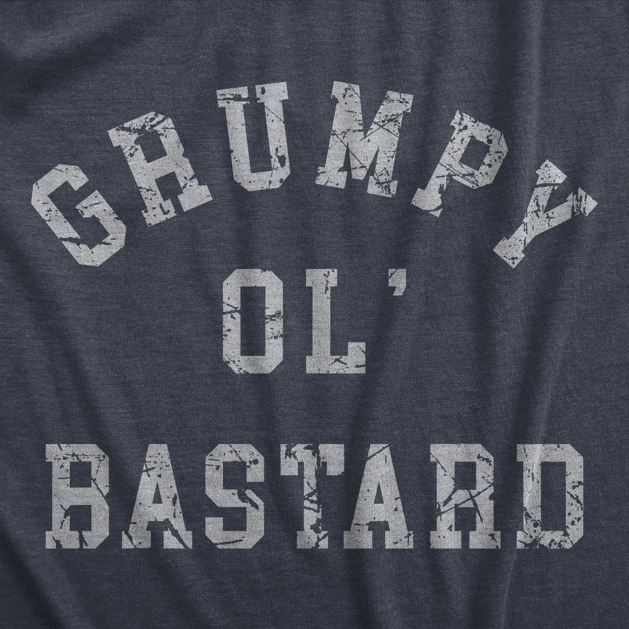 Grumpy Ol Bastard Men's T Shirt sold by Crazy Dog T-Shirts product image thumbnail 2