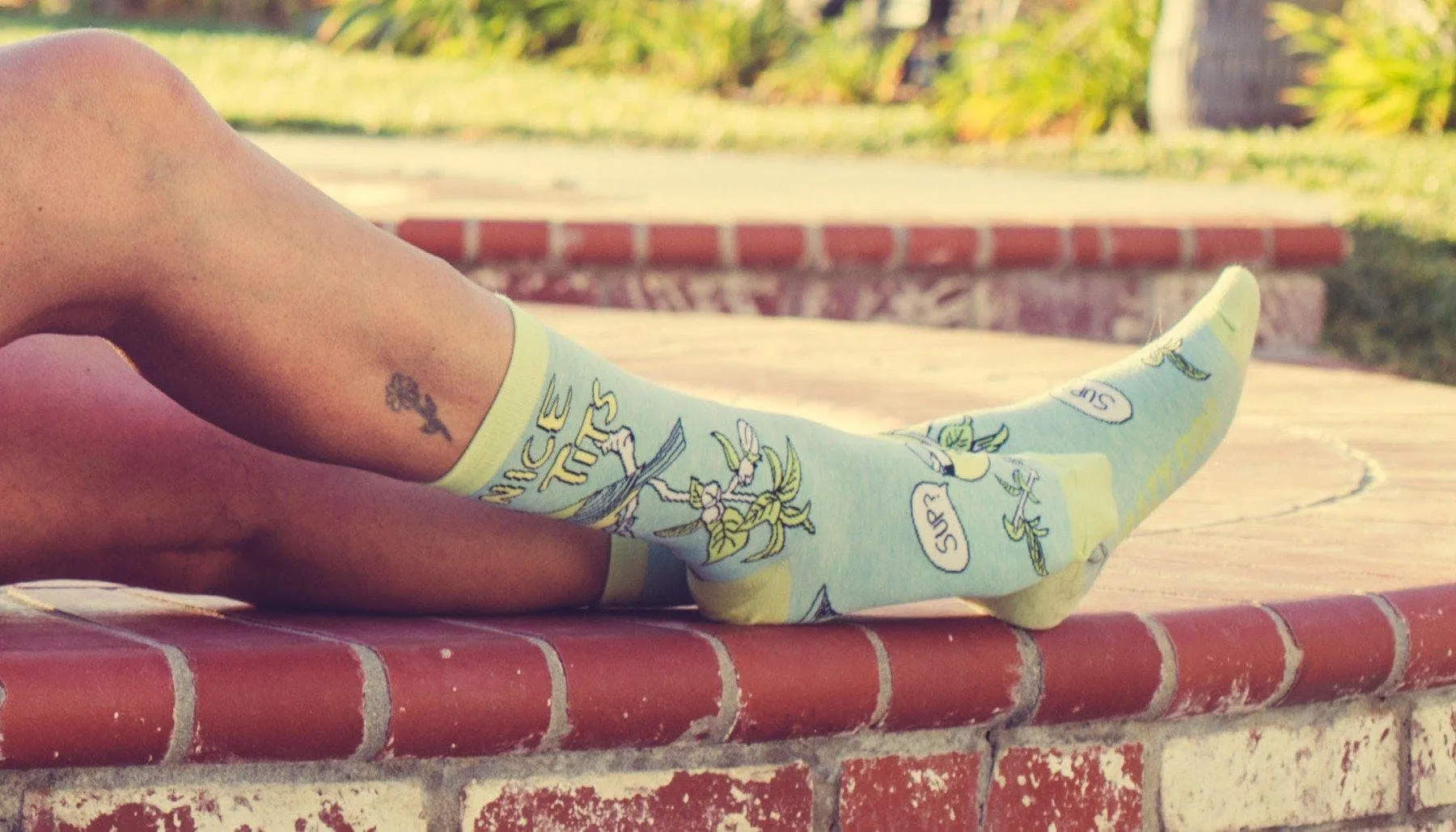 Women's Nice Tits Socks sold by Crazy Dog T-Shirts product image thumbnail 5