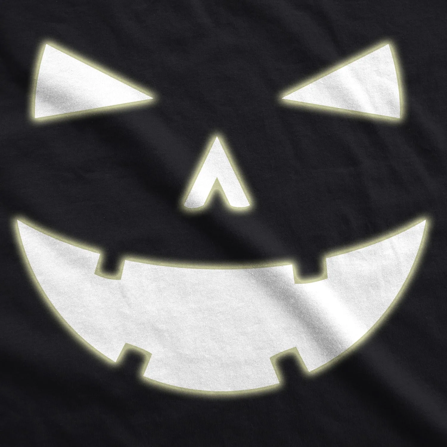 Happy Tooth Glowing Pumpkin Face Men's T Shirt sold by Crazy Dog T-Shirts product image thumbnail 2
