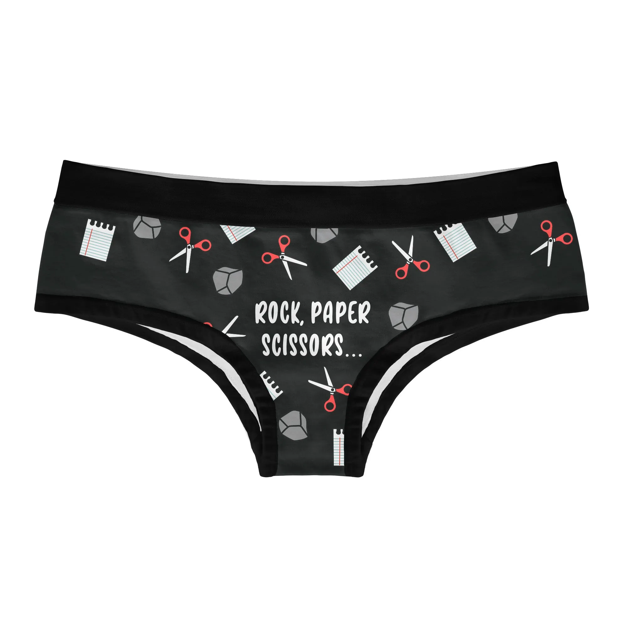 Rock Paper Scissors Hipster Underwear sold by Crazy Dog T-Shirts
