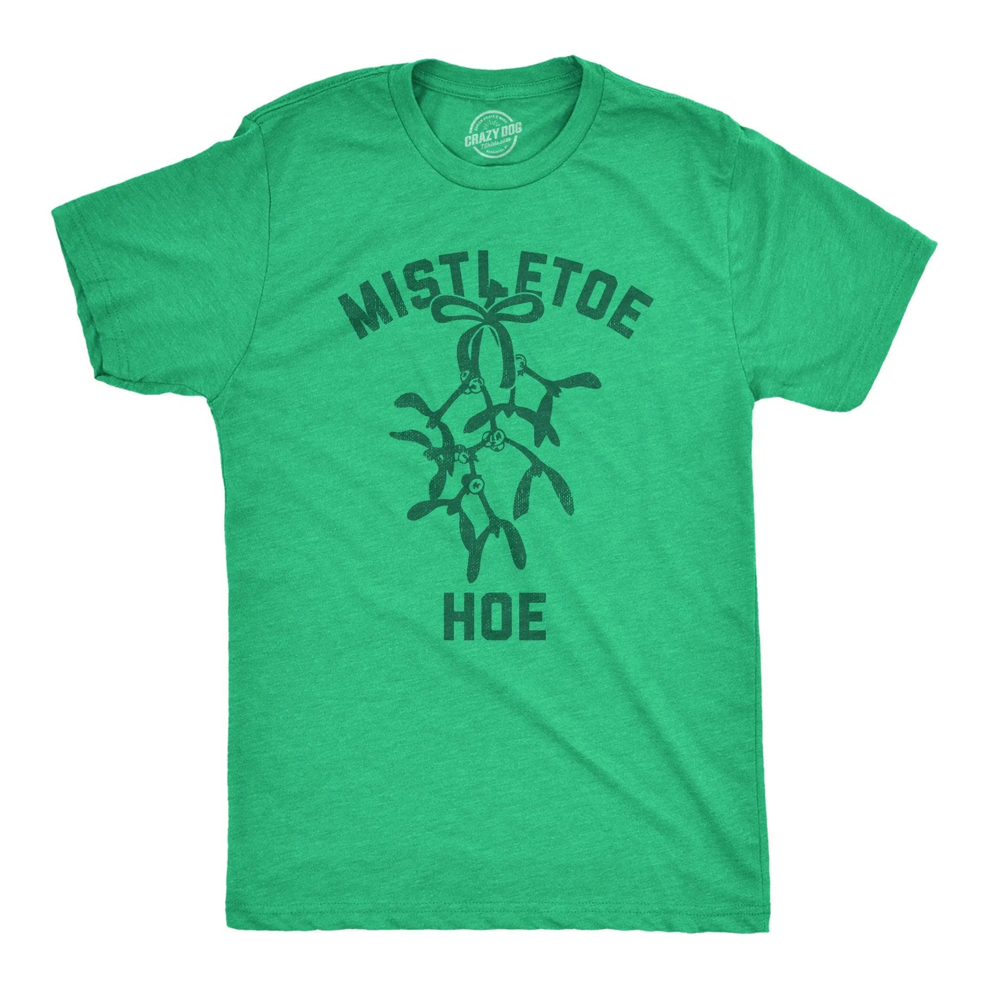 Mistletoe Hoe Men's T Shirt sold by Crazy Dog T-Shirts