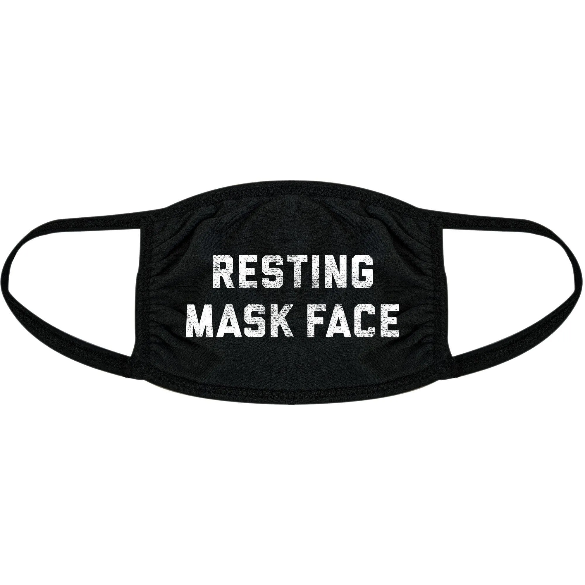 Resting Mask Face Face Mask Mask sold by Crazy Dog T-Shirts
