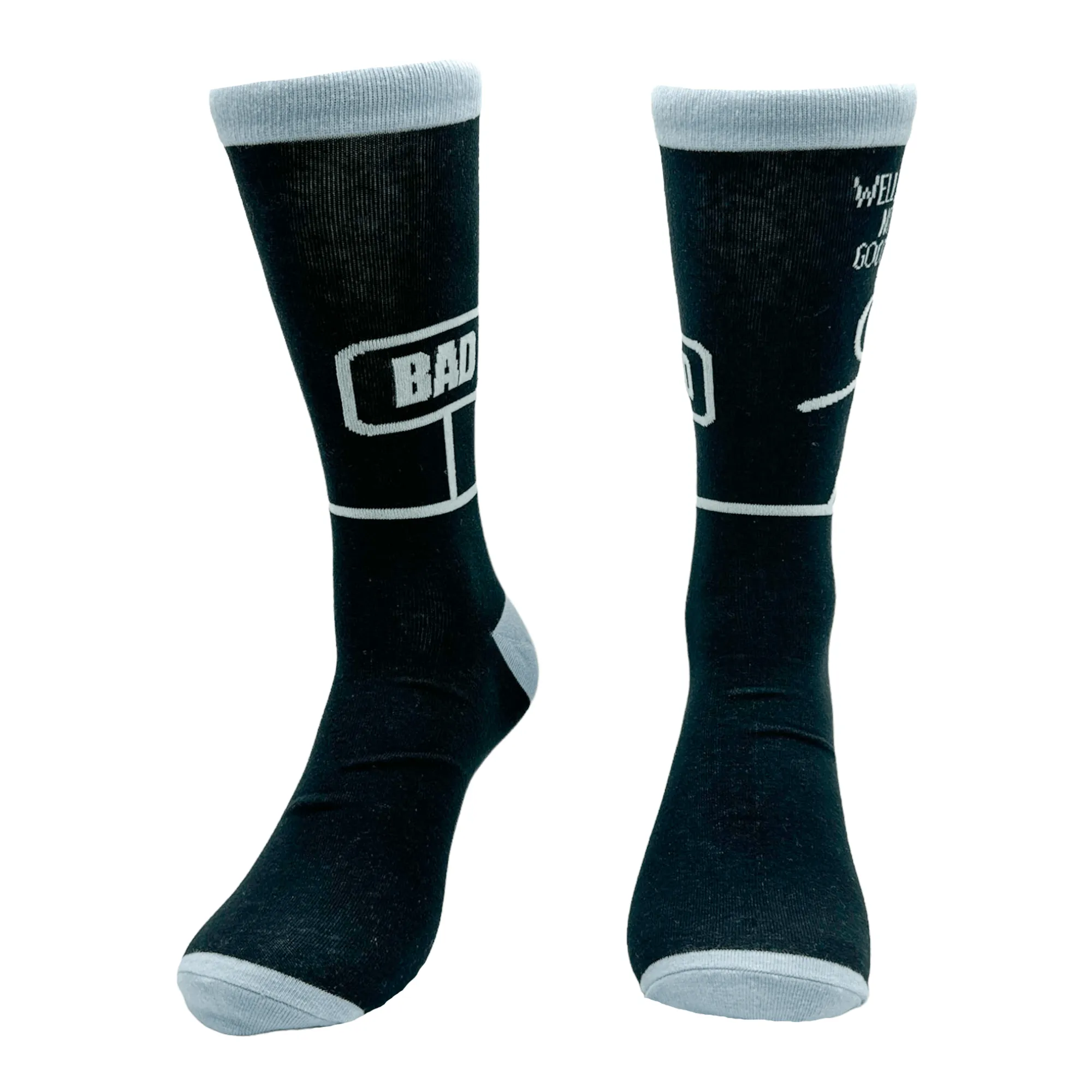 Men's Bad Sign Socks sold by Crazy Dog T-Shirts product image thumbnail 3