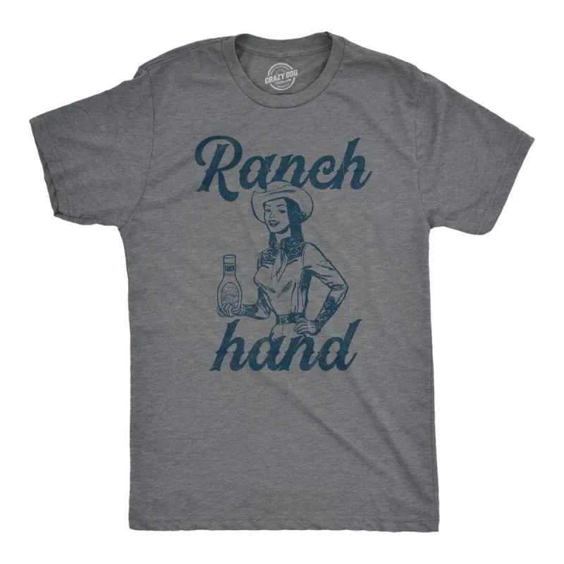 Ranch Hand Men's T Shirt sold by Crazy Dog T-Shirts