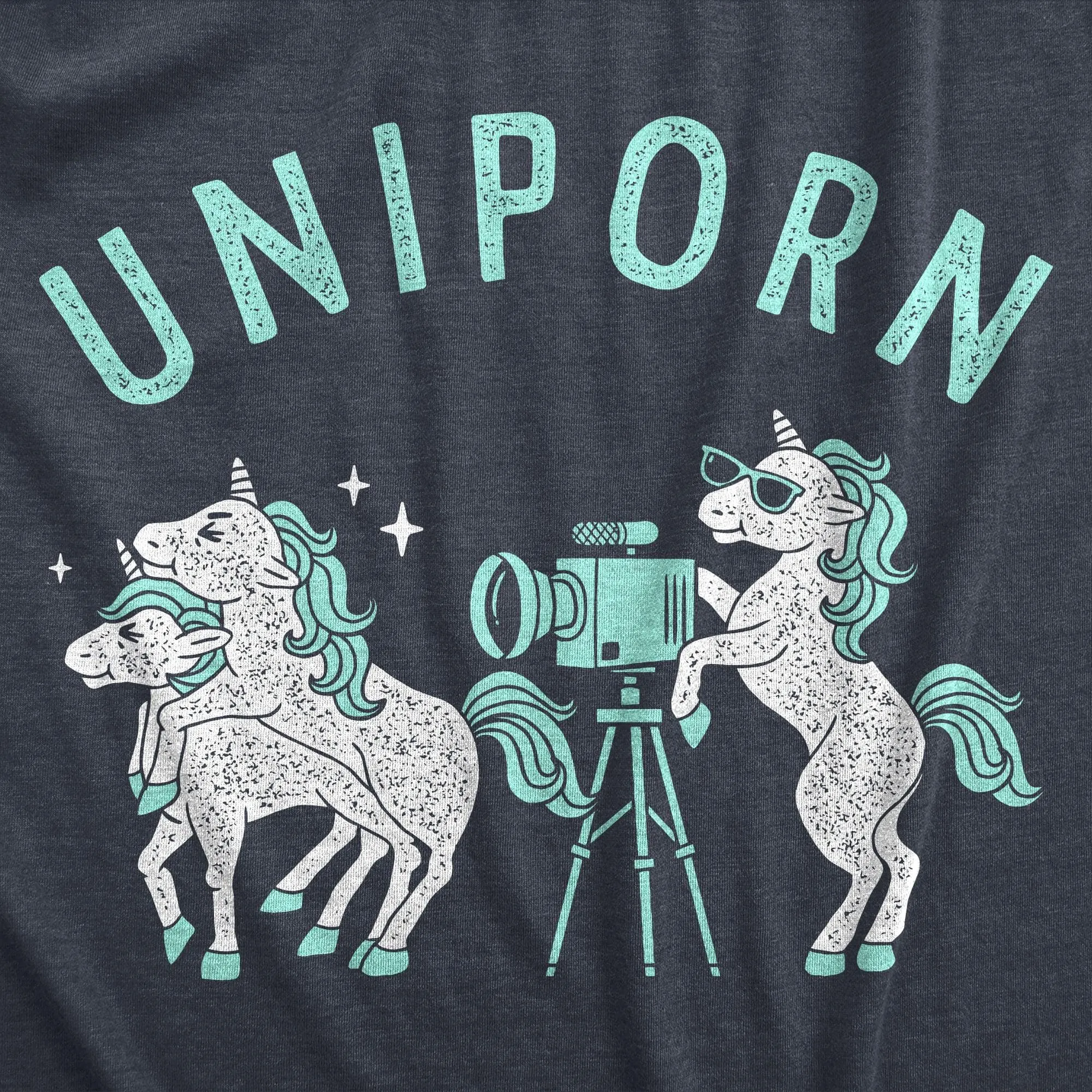 Uniporn Men's T Shirt sold by Crazy Dog T-Shirts product image thumbnail 2