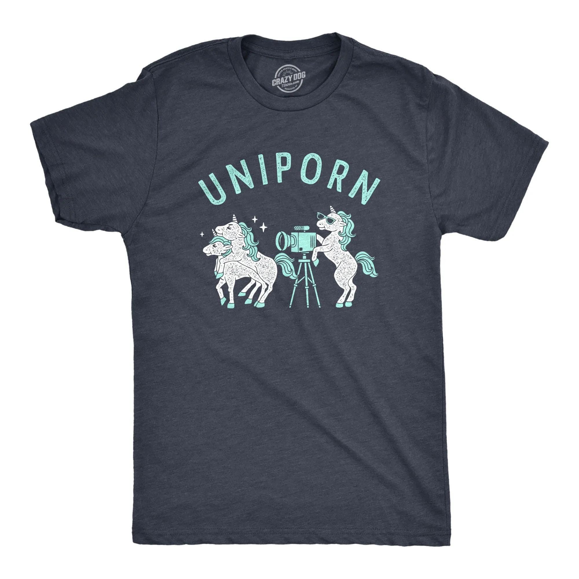 Uniporn Men's T Shirt sold by Crazy Dog T-Shirts