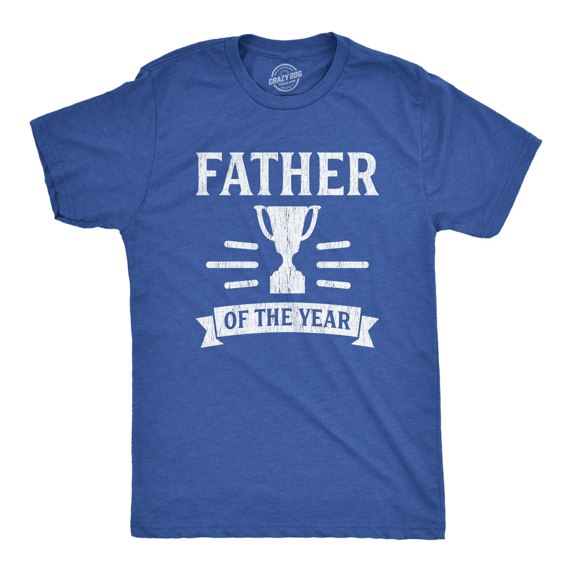 Father Of The Year Men's T Shirt sold by Crazy Dog T-Shirts