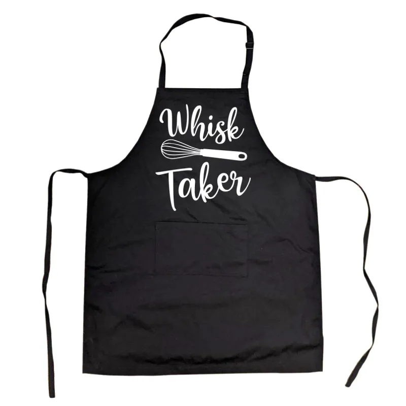 Whisk Taker Cookout Apron sold by Crazy Dog T-Shirts
