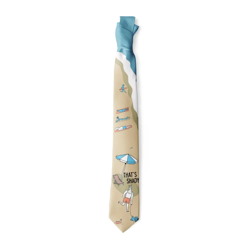 That's Shady Neck Tie Tie sold by Crazy Dog T-Shirts