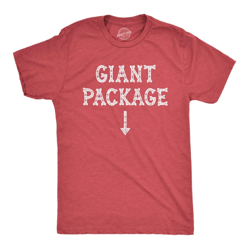 Giant Package Men's T Shirt sold by Crazy Dog T-Shirts