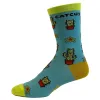 Womens Catcus Socks sold by Crazy Dog T-Shirts