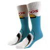 Mens Taco Shark Socks sold by Crazy Dog T-Shirts