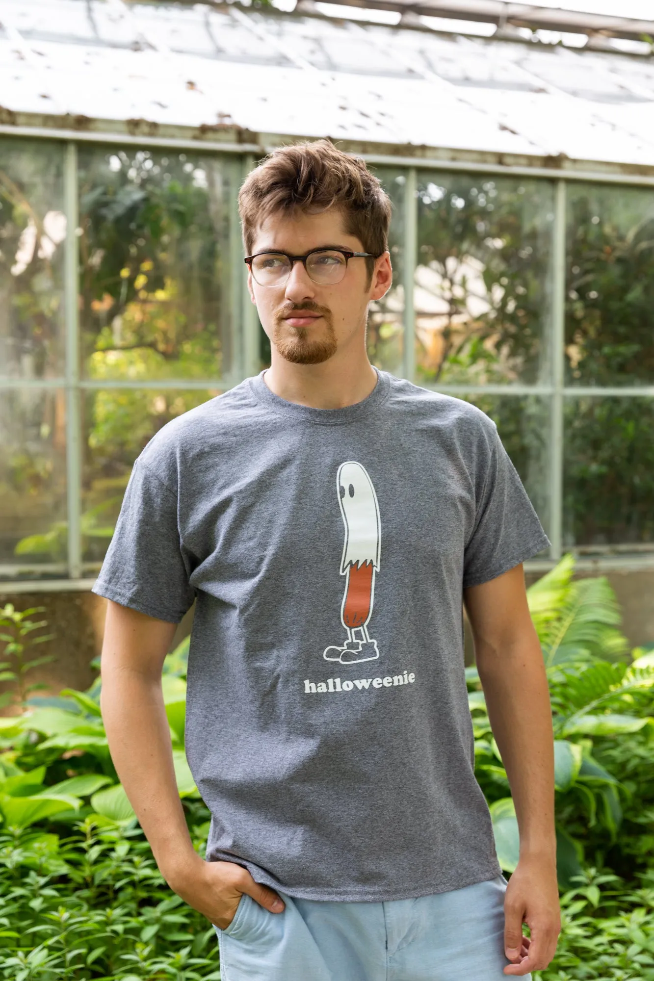 Halloweenie Men's T Shirt sold by Crazy Dog T-Shirts product image thumbnail 3