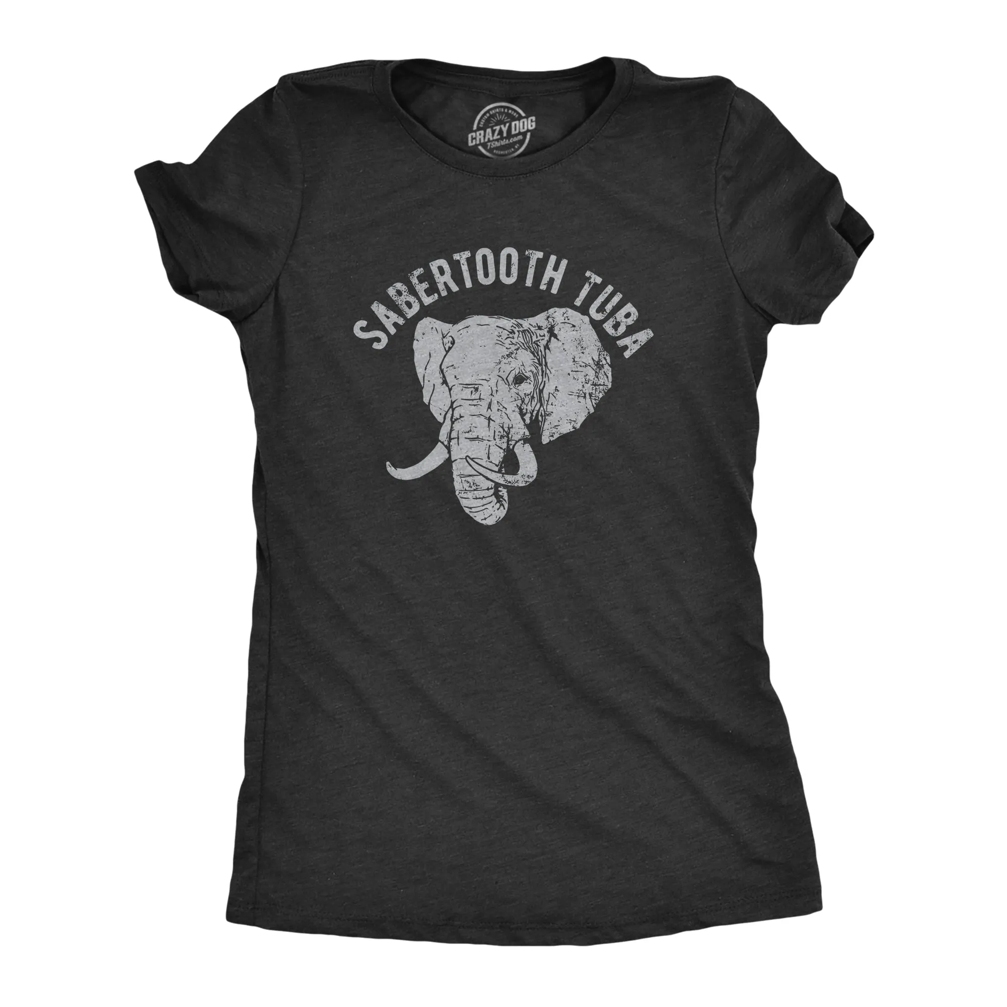 Sabertooth Tuba Women's T Shirt sold by Crazy Dog T-Shirts