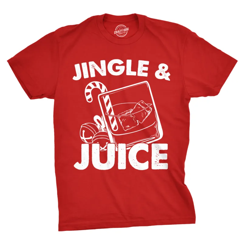 Jingle And Juice Men's T Shirt sold by Crazy Dog T-Shirts