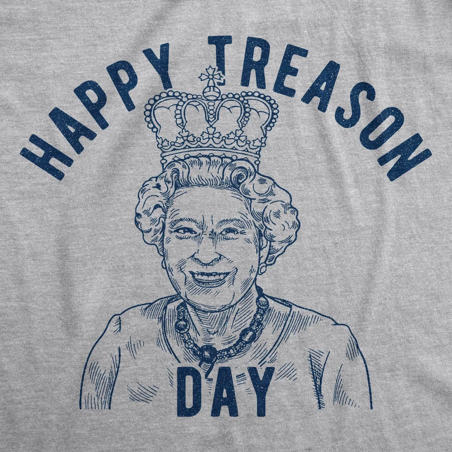 Happy Treason Day Women's T Shirt sold by Crazy Dog T-Shirts product image thumbnail 2