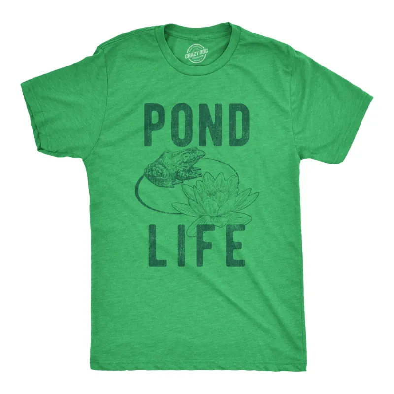Pond Life Men's T Shirt sold by Crazy Dog T-Shirts