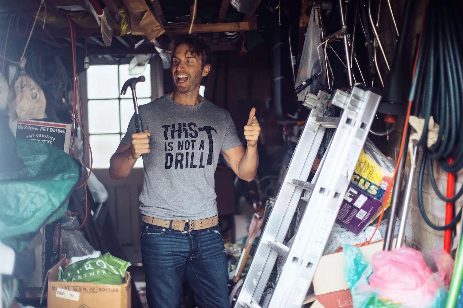 This Is Not A Drill Men's T Shirt sold by Crazy Dog T-Shirts product image thumbnail 2