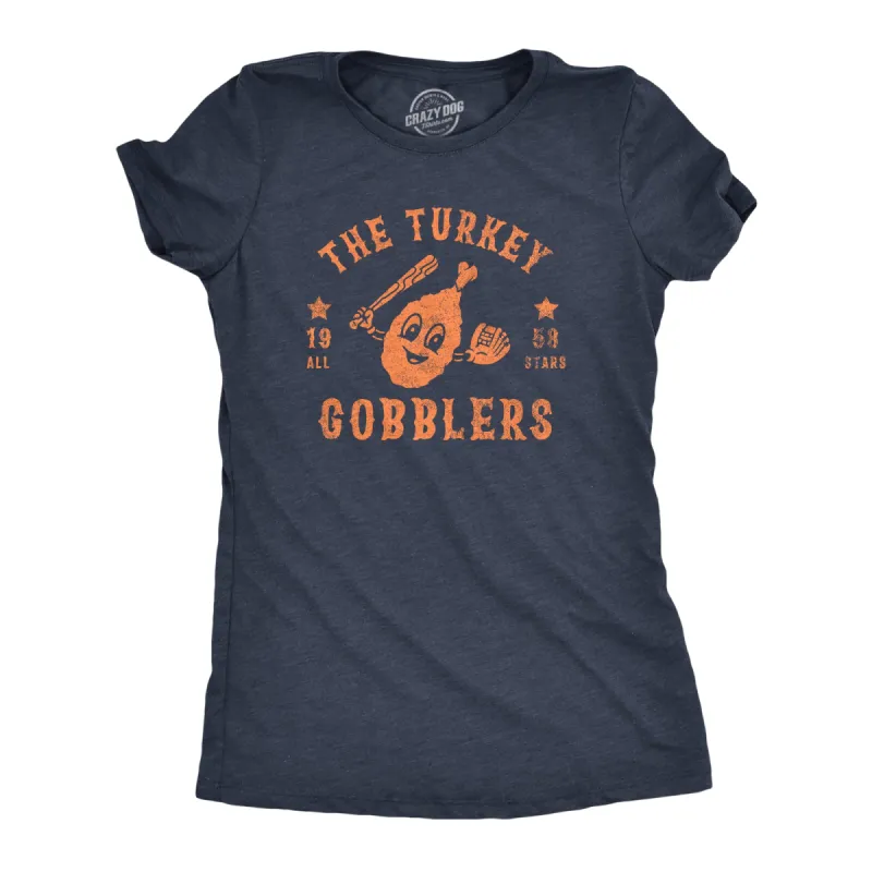The Turkey Gobblers All Stars Women's T Shirt sold by Crazy Dog T-Shirts