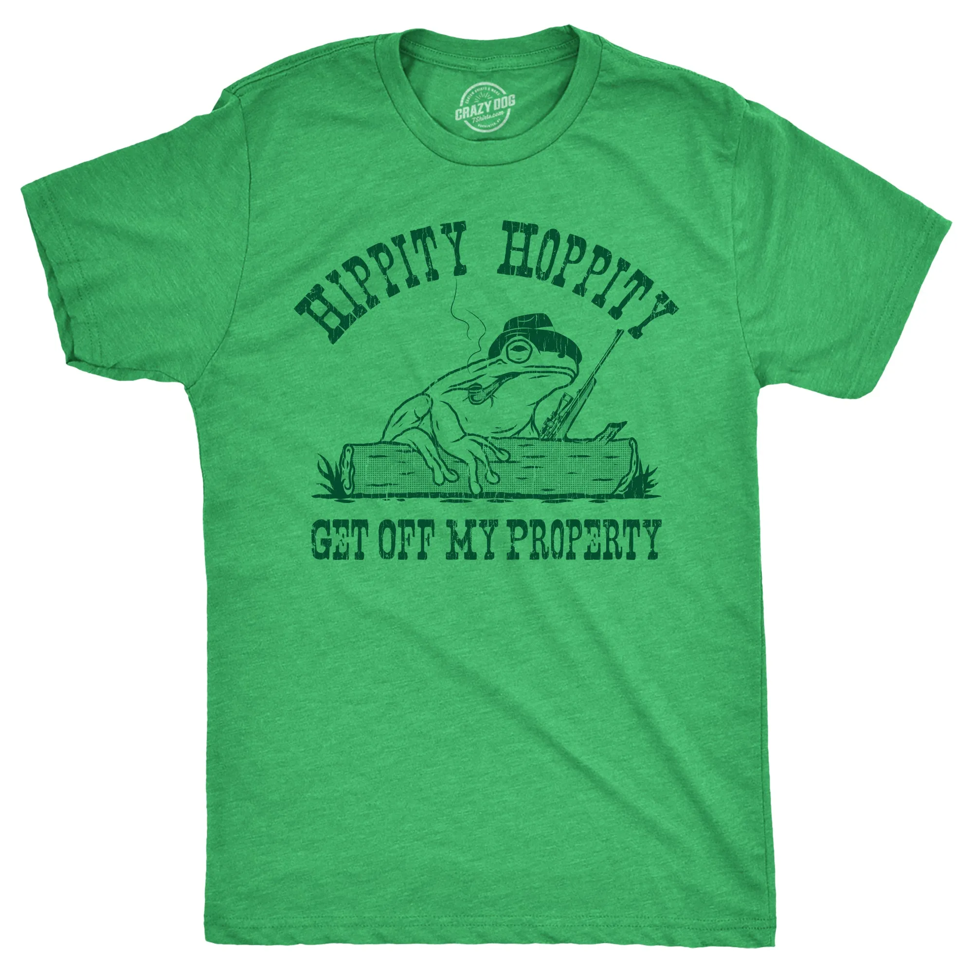 Hippity Hoppity Get Off My Property Men's T Shirt sold by Crazy Dog T-Shirts