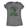 Every Now And Then I Fall Apart Women's T Shirt sold by Crazy Dog T-Shirts