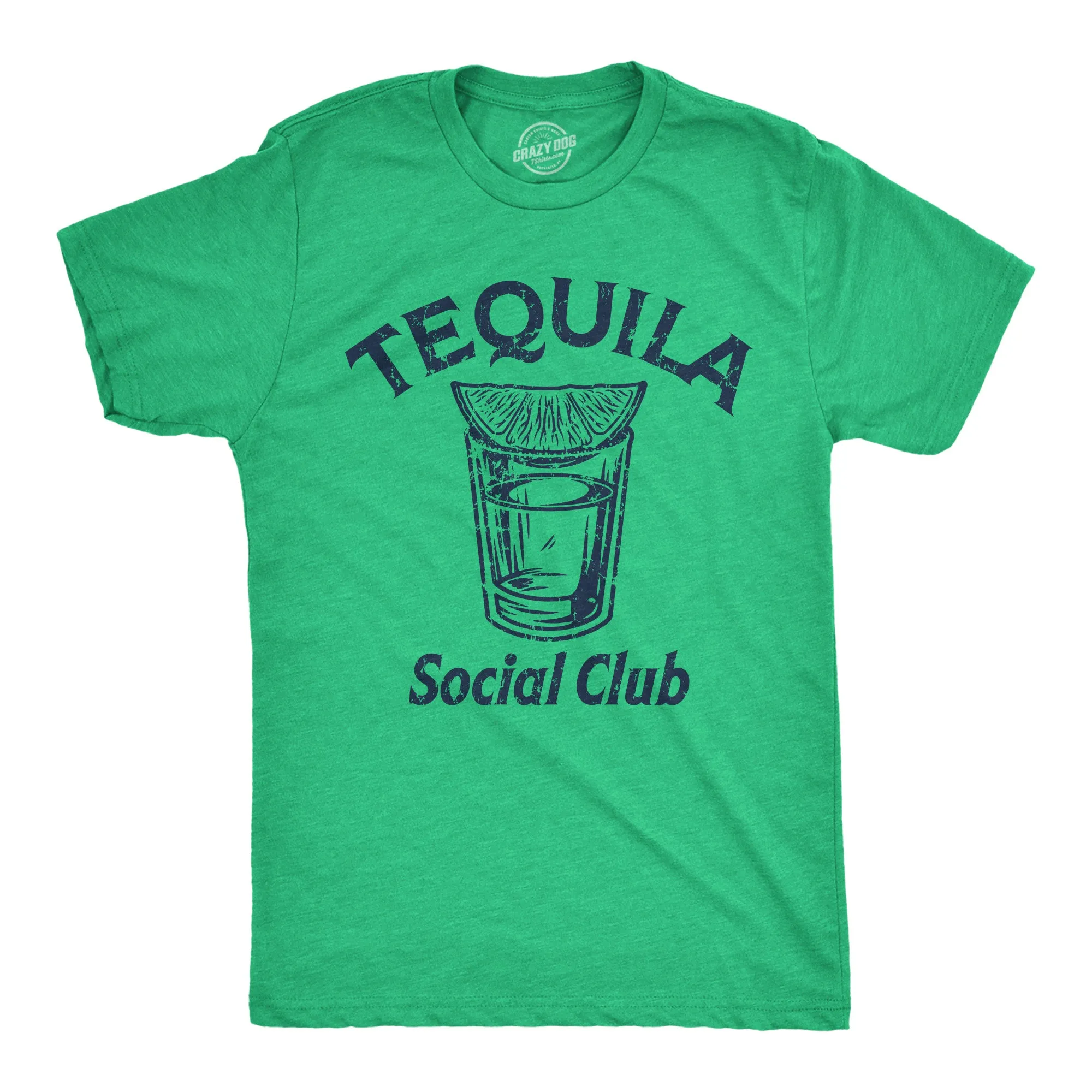 Tequila Social Club Men's T Shirt sold by Crazy Dog T-Shirts