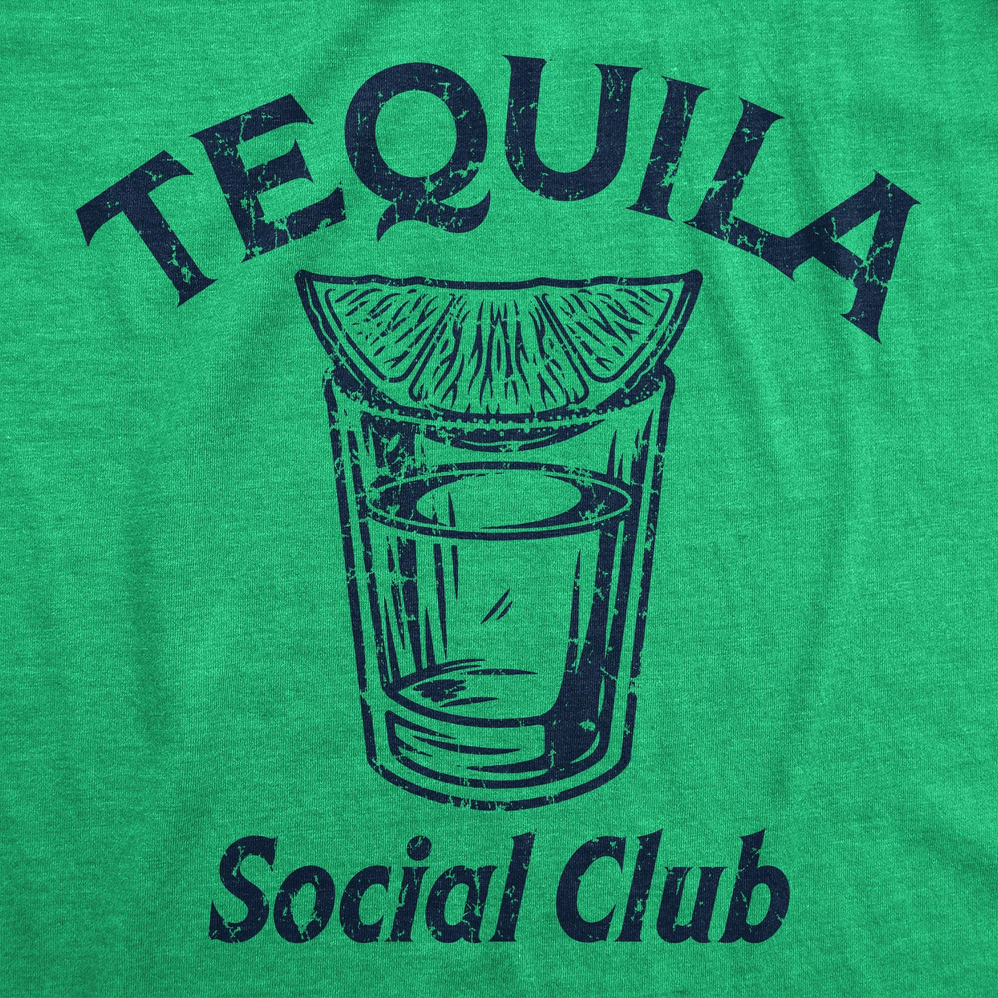 Tequila Social Club Men's T Shirt sold by Crazy Dog T-Shirts product image thumbnail 2