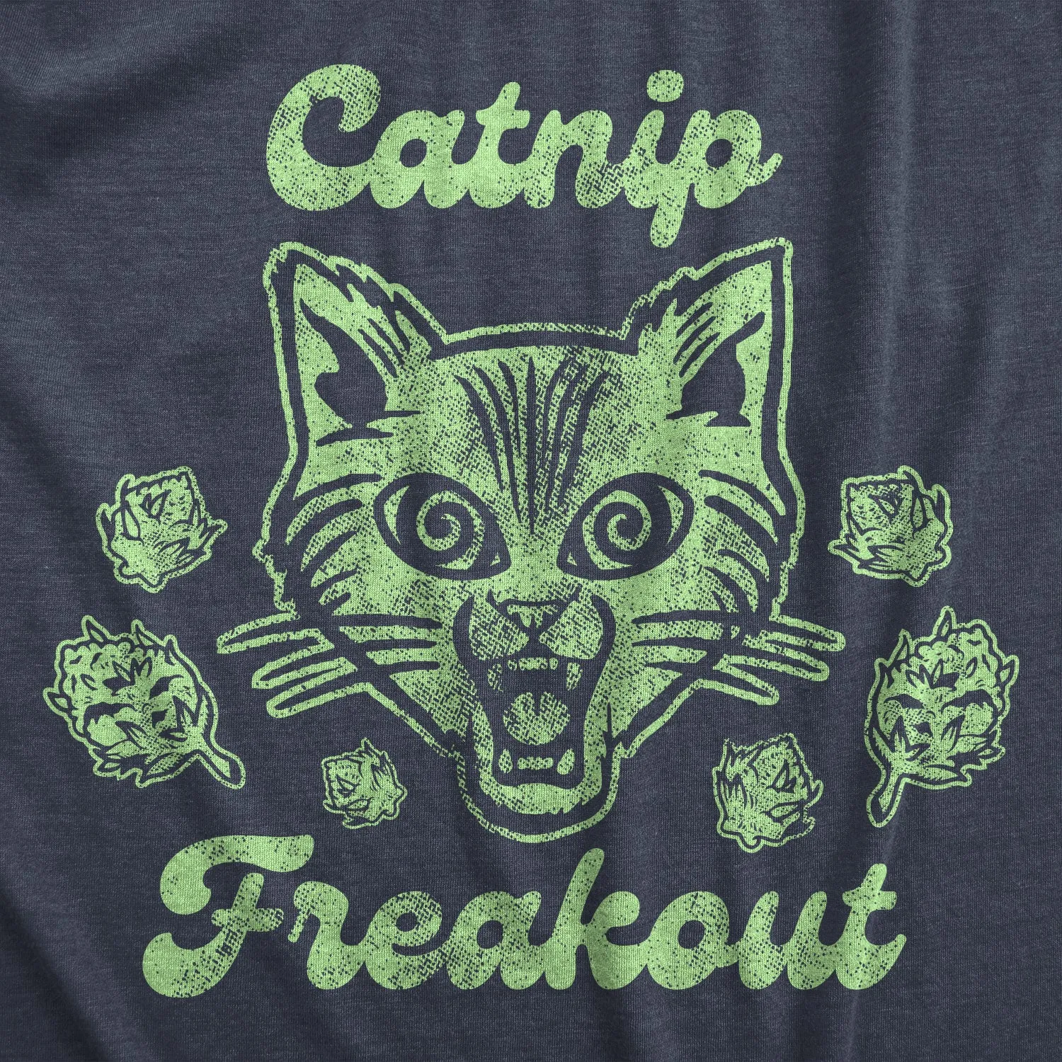 Catnip Freakout Men's T Shirt sold by Crazy Dog T-Shirts product image thumbnail 2