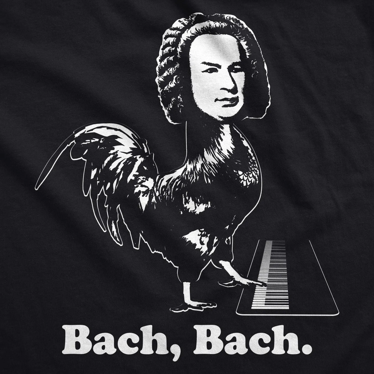 Bach Bach Men's T Shirt sold by Crazy Dog T-Shirts product image thumbnail 2