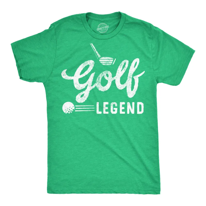 Golf Legend Men's T Shirt sold by Crazy Dog T-Shirts