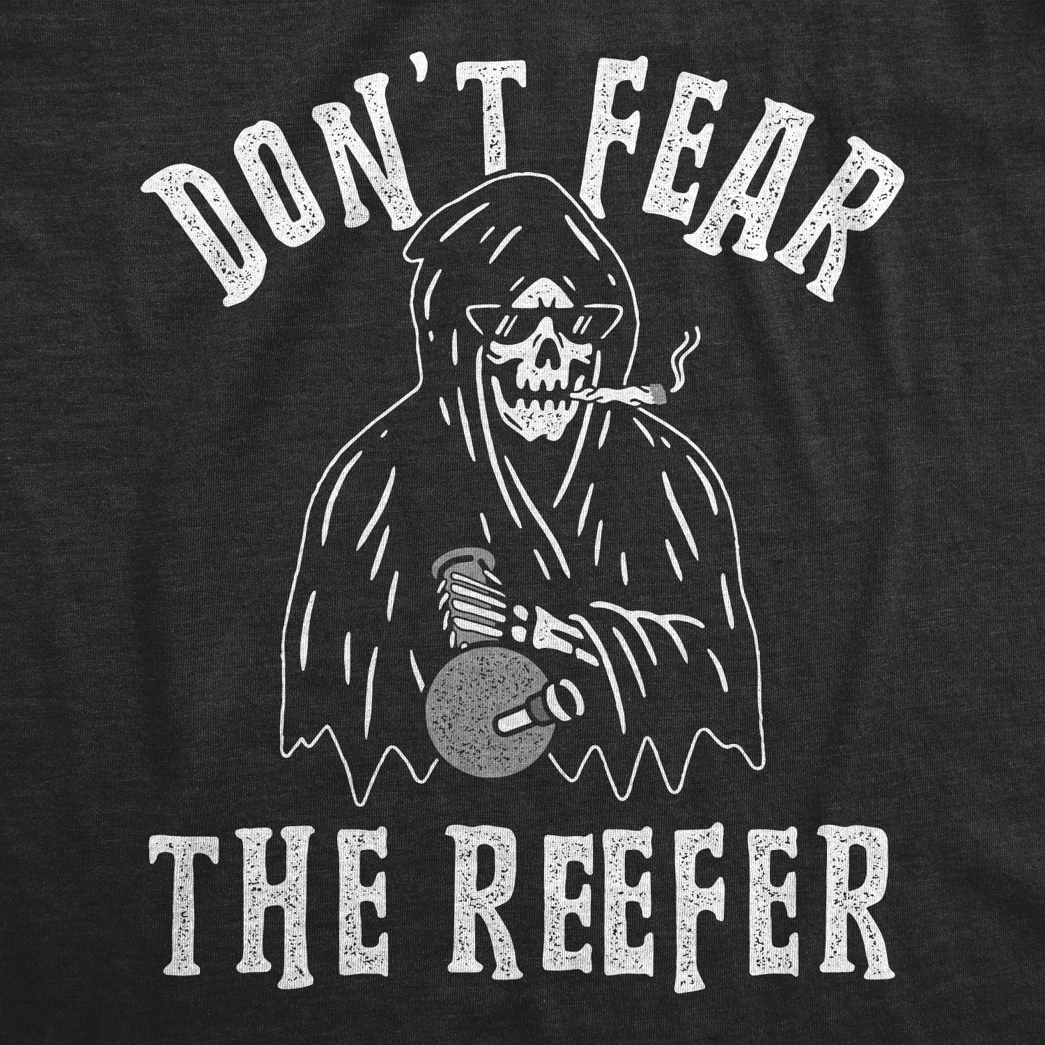 Don't Fear The Reefer Men's T Shirt sold by Crazy Dog T-Shirts product image thumbnail 2