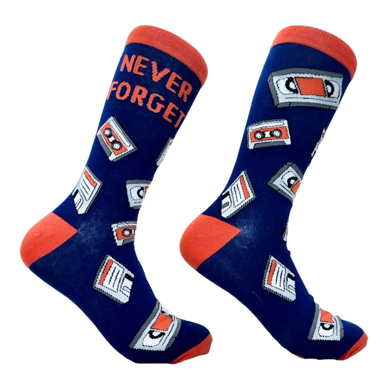Men's Never Forget Me Socks sold by Crazy Dog T-Shirts