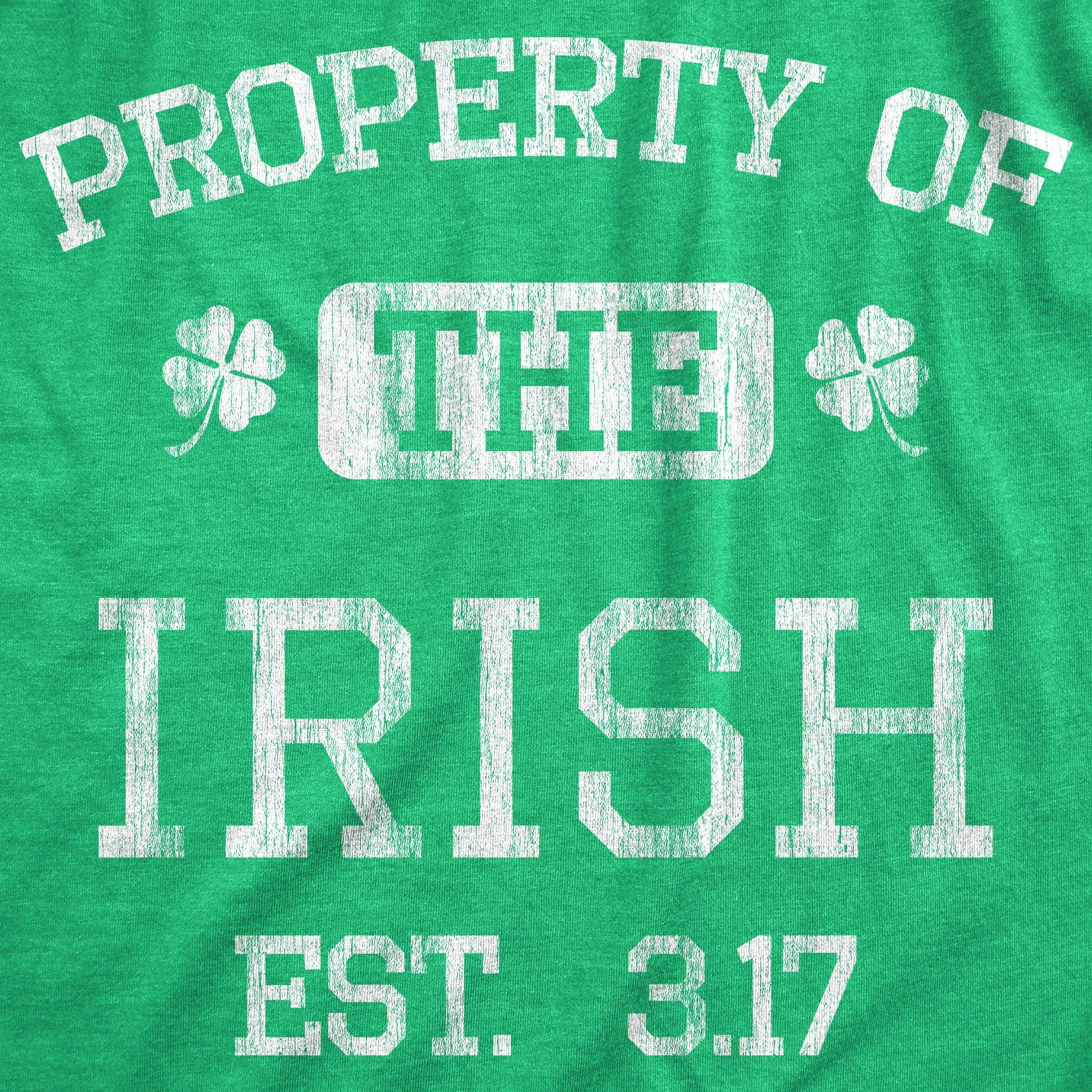 Property Of The Irish Women's T Shirt sold by Crazy Dog T-Shirts product image thumbnail 2