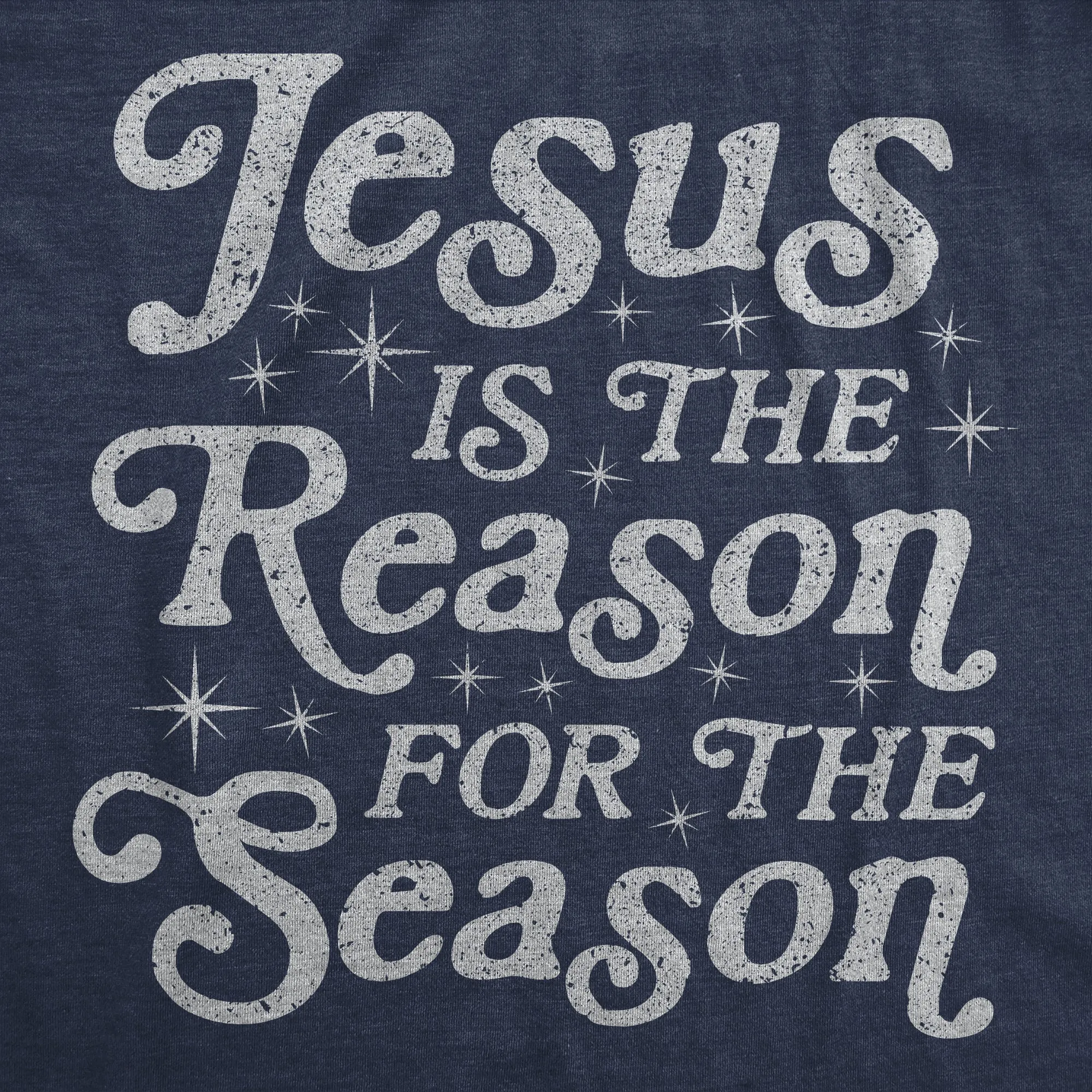 Jesus Is The Reason For The Season Women's T Shirt sold by Crazy Dog T-Shirts product image thumbnail 2