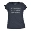 My Password Is The Last Eight Digits Of Pi Women's T Shirt sold by Crazy Dog T-Shirts